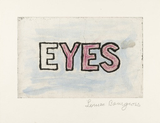 eyes . 2004 . louise bourgeois . courtesy of MoMA